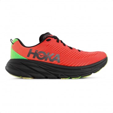 Tênis Hoka Rincon 3 Masculino Vermelho / Preto