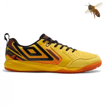 Chuteira Futsal Umbro Pro 5 Bump Honeycomb Amarelo / Preto
