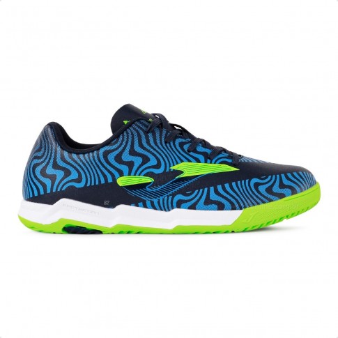 Chuteira Futsal Joma Evolution JR Azul / Verde