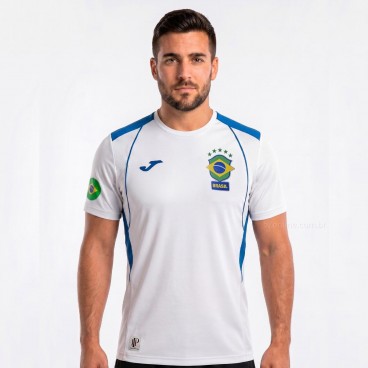 Camisa do Brasil Joma Torcedor Copa Branco