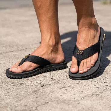 Sandália Kenner Kivah Baw Preto / Preto