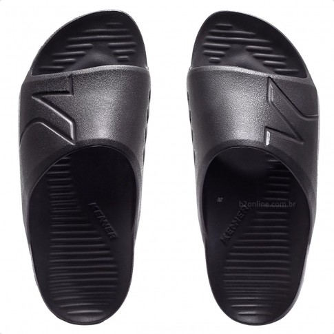 Sandália Kenner Makho Preto / Cinza