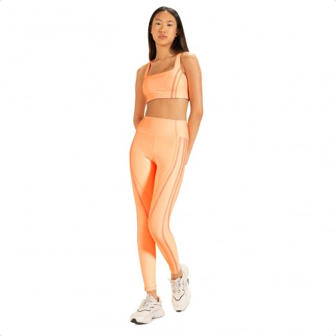 Calça Legging Live Dynamic Mat Feminina Laranja