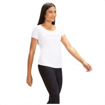 Camiseta Live Action Feminina Branco