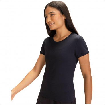 Camiseta Live Basic Feminina Preto