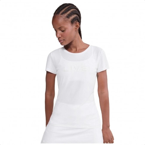 Camiseta Live Icon Comfort Feminina Branco