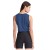 Regata Cropped Live Comfort Feminina Marinho