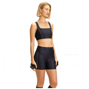 Shorts Live Dynamic Mat Feminino Preto