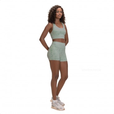 Shorts Live Fit Icon Adapt Feminino Verde