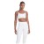 Top Live Sense Pro Feminino Branco / Cinza