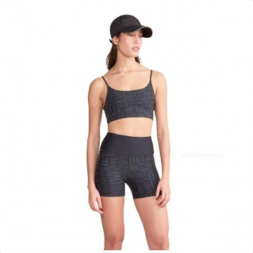 Top Live Sense Pro Feminino Preto / Cinza