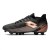 Chuteira Campo Lotto Solista Supernova Masculina Preto / Laranja