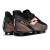Chuteira Campo Lotto Solista Supernova Masculina Preto / Laranja