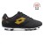 Chuteira Campo Lotto Stadio Classic B700 Masculina Preto / Dourado