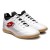 Chuteira Futsal Lotto Solista Supernova Masculina Branco / Vermelho