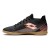 Chuteira Futsal Lotto Solista Supernova Masculina Preto / Laranja