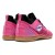 Chuteira Futsal Lotto Solista Supernova Masculina Rosa / Preto