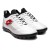Chuteira Society Lotto Solista Supernova Masculina Branco / Vermelho