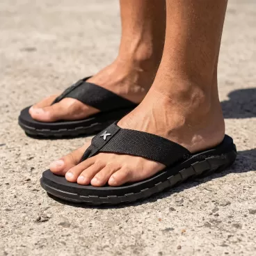 Sandália Kenner Megah Preto / Preto