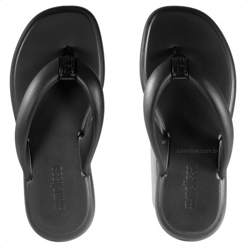 Chinelo Melissa Free Low Feminino Preto