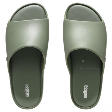 Chinelo Slide Melissa Free Plataforma Feminina Verde