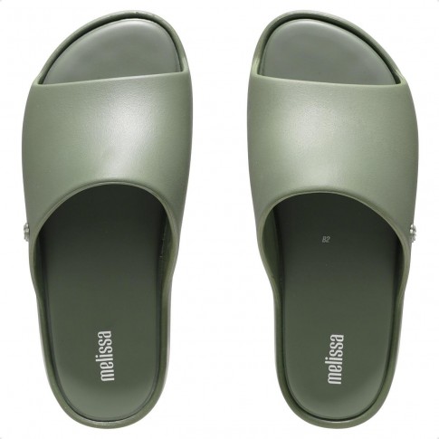 Chinelo Slide Melissa Free Plataforma Feminina Verde