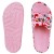 Chinleo Slide Melissa Free Print Mickey and Friends Feminino Rosa / Vermelho