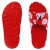 Chinleo Slide Melissa Free Print Mickey and Friends Feminino Vermelho / Rosa