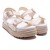 Sandália Melissa Cozy Sandal Platform AD Feminina Bege