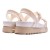 Sandália Melissa Cozy Sandal Platform AD Feminina Bege