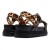 Sandália Melissa Cozy Sandal Platform AD Feminina Preto / Marrom