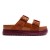 Sandália Melissa Cozy Slide M Lover Platform Feminina Marrom