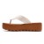 Sandália Melissa M-Lover Thong Platform Feminina Marrom / Bege