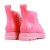 Bota Mini Melissa Coturno Baby Rosa