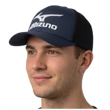 Boné Mizuno Osaka New Unissex Marinho / Preto