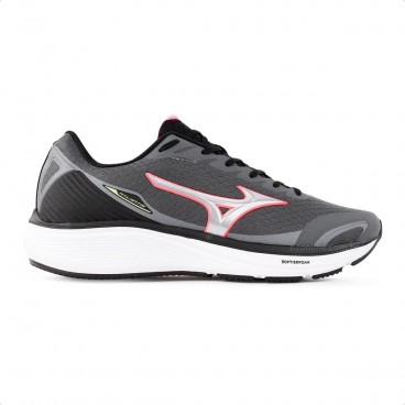 Tênis Mizuno Atlantis Feminino Grafite / Rosa