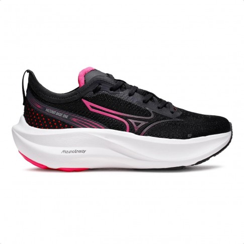 Tênis Mizuno Base One Feminino Preto / Rosa