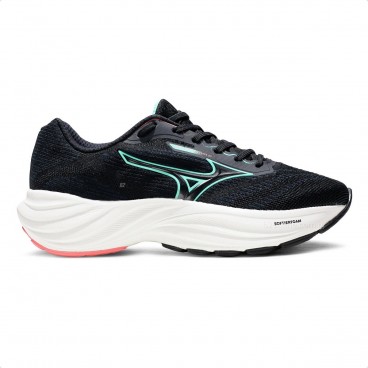 Tênis Mizuno Goya 2 Feminino Preto / Azul