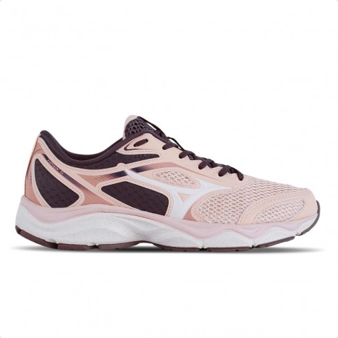 Tênis Mizuno Hawk 5 Feminino Rosa / Bordô