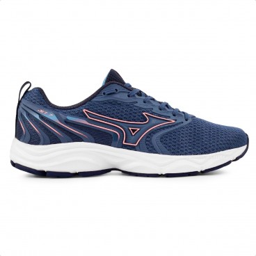 Tênis Mizuno Jet 7 Feminino Marinho / Rosê