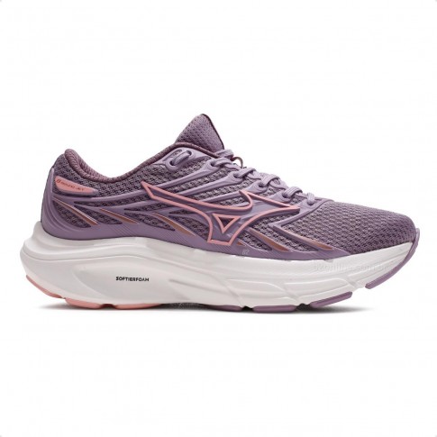 Tênis Mizuno Jet 8 Feminino Lilás / Rosê