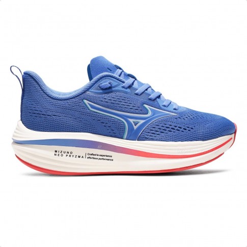 Tênis Mizuno Neo Pryzma Feminino Azul / Coral