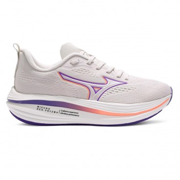 Tênis Mizuno Neo Pryzma Feminino Bege / Roxo