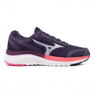 Tênis Mizuno Raijuu 2 Feminino Roxo / Rosa