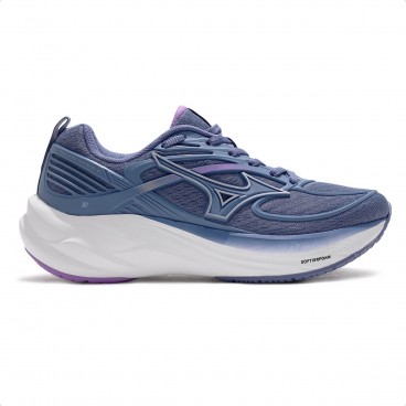 Tênis Mizuno Space 6 Feminino Azul / Lilás