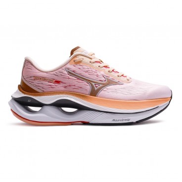 Tênis Mizuno Wave Creation 26 Feminino Rosa / Laranja