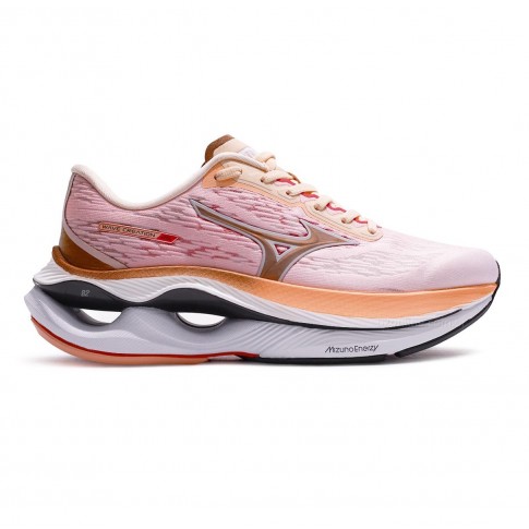 Tênis Mizuno Wave Creation 26 Feminino Rosa / Laranja