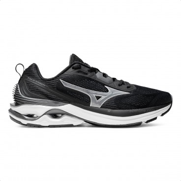Tênis Mizuno Wave Dynasty 7 Feminino Preto / Branco