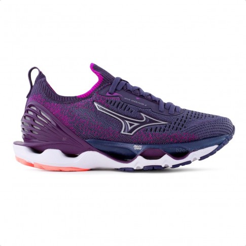 Tênis Mizuno Wave Endeavor 2 Feminino Roxo / Lilas