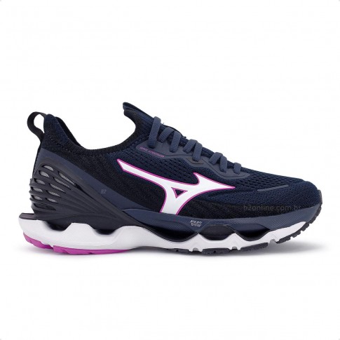 Tênis Mizuno Wave Endeavor Feminino Marinho / Rosa